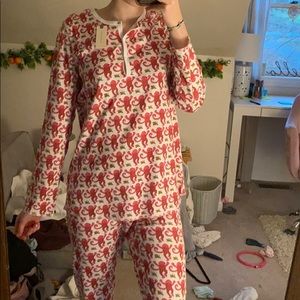 NWT Roller Rabbit Pink Monkey Pajamas Set SIZE S